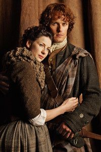 Jamie and Claire from the Series